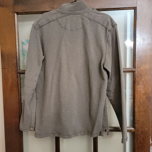 BOY SCOUTS OF AMERICA Brown 1/4 Zip Pullover French Terry Sweatshirt Sz Sm adult - Picture 5 of 8